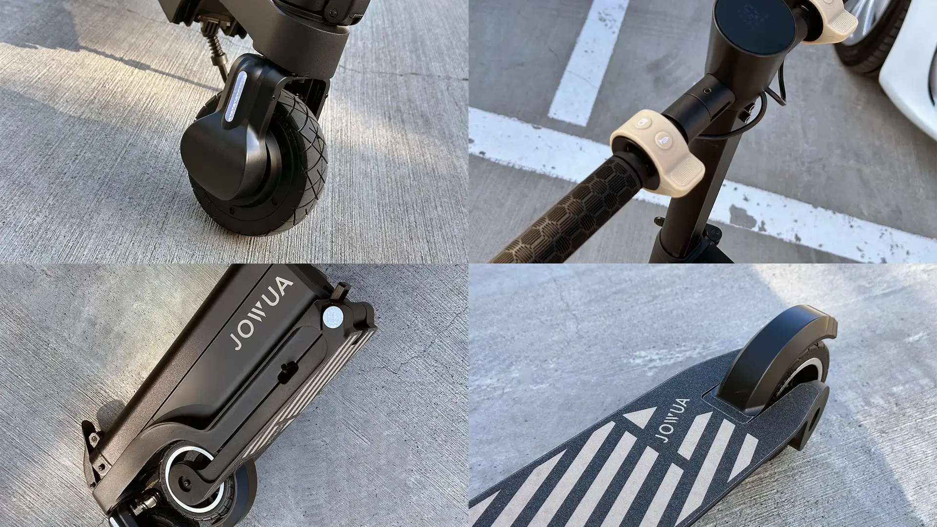 Jowua 折疊電動滑板車開箱：專為特斯拉車主設計的代步工具